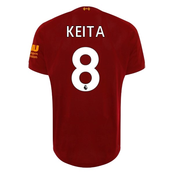 Camiseta Liverpool NO.8 Keita Primera equipación 2019-2020 Rojo